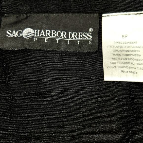 Maurices 8P Women's Blazer Black Suit Coat Petite Size Small S Jacket - Picture 2 of 6